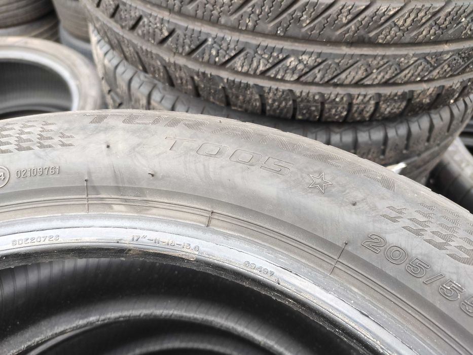 2бр Летни гуми 205 55 17 - Bridgestone