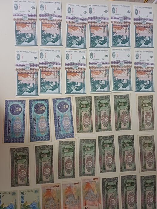 Colectie bancnote romanesti si straine
