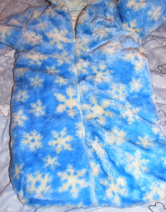 Конверт меховой комбез для малыша