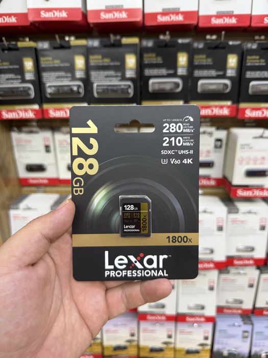 SanDisk Extreme PRO V90 / Lexar Professional 1800x V60 / Доставка 24/7
