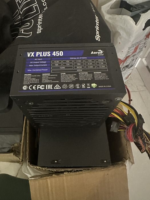 Aerocool 500W, 450W, 400W блоки питания