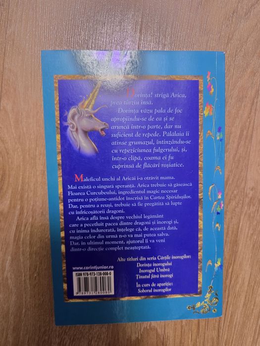 Carte Legământul Inorogului