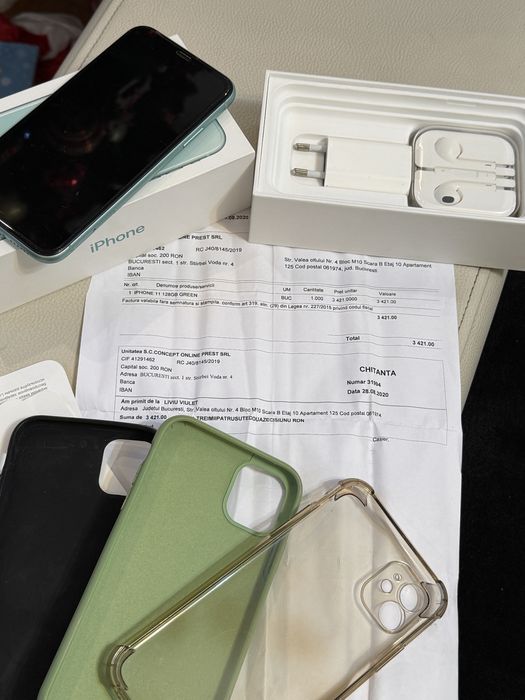 Iphone 11 128 GB Green FULL BOX
