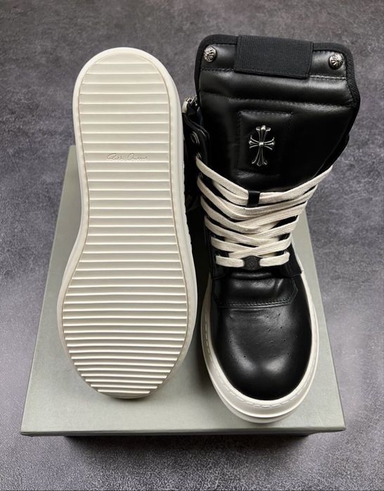 Rick Owens Geobasket Chrome Hearts