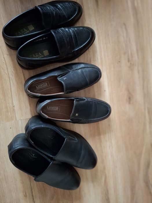 Подростковые мужские туфли