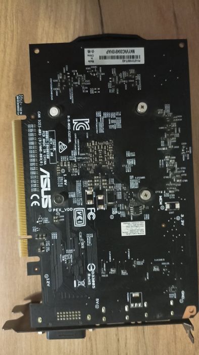 Asus Phoenix GeForce GTX 1050ti видеокарта