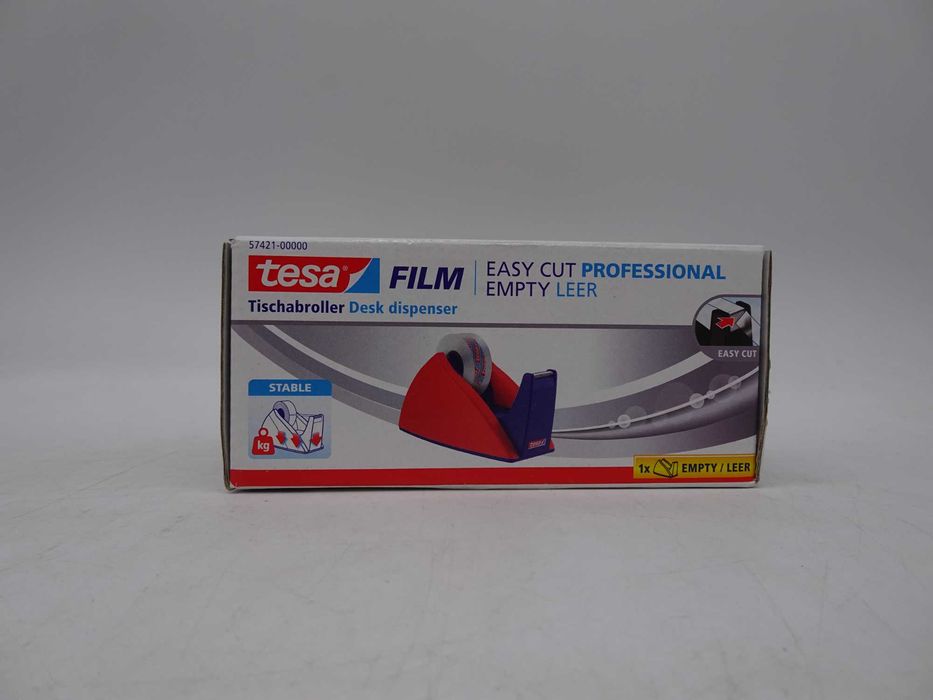tesa EasyCut® 57421 Dispenser de bandă adezivă pentru role mici de 33m