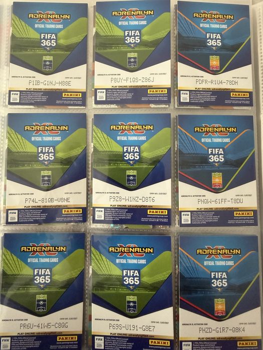 Panini fifa 365 adrenayn XL 2027