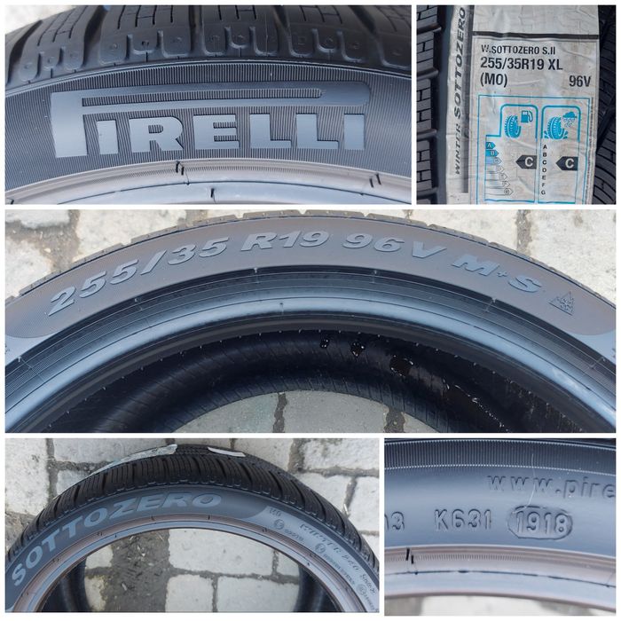 O bucată 255/35 R19 M+S iarnă - una Pirelli Bridgestone Vredestein