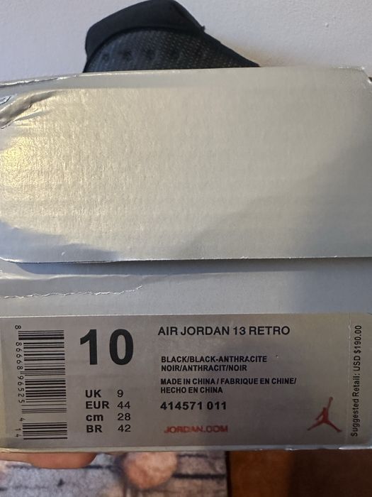 Air Jordan 13 Retro Black Cat