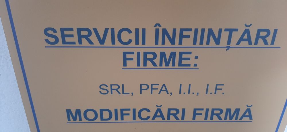 Infiintare/deschidere/firme/societati comerciale/cooperativa agricola