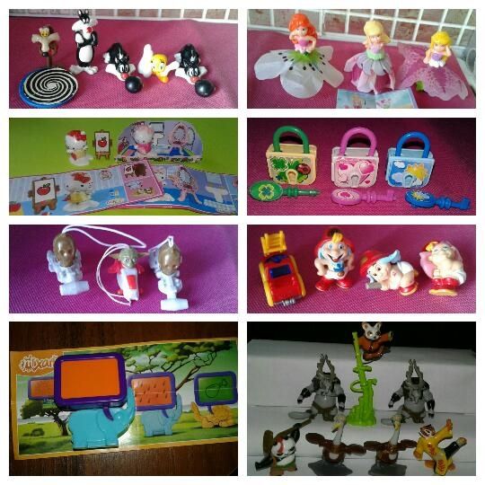 Игрушки из киндер сюрприза