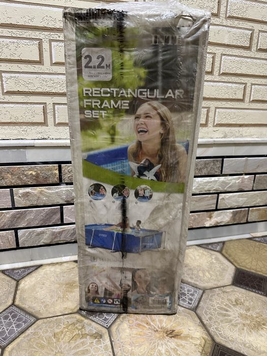 Бассейн intex 2.20 размер б/у