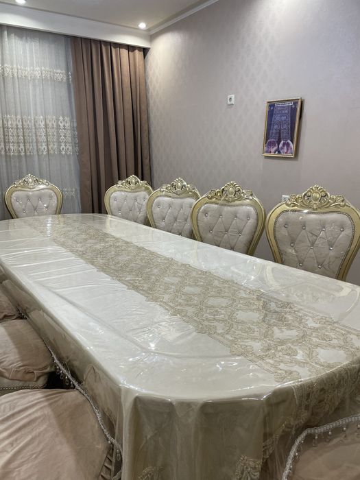 Стол стуллар зал учун 10+1