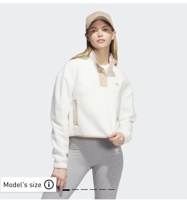 Адидас оригинал флис кофта