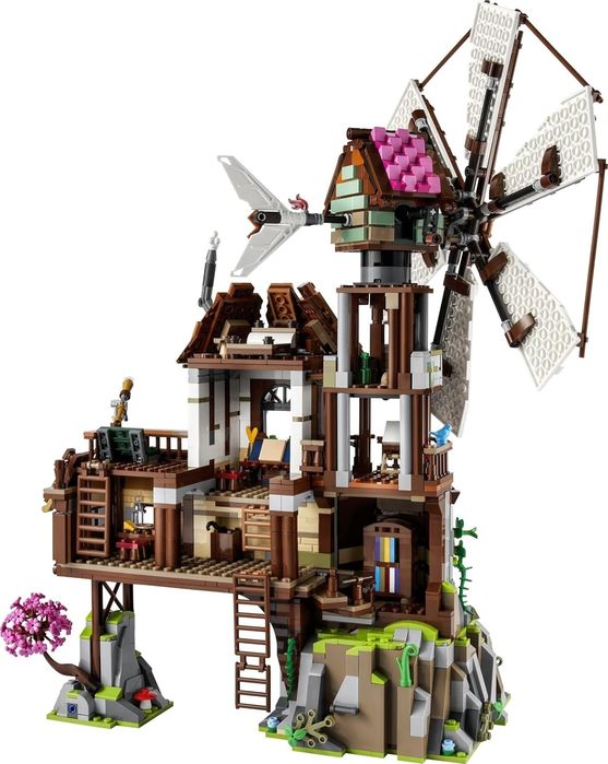 LEGO 910003 Mountain Windmill LEGO bricklink Планинска вятърна мелница