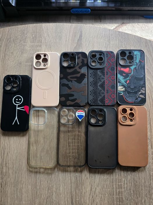 iPhone 14 Pro 512GB Space Black + 9 кейса и аксесоари