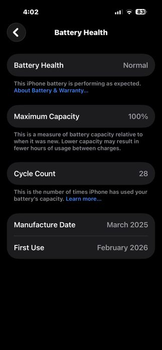 iPhone 16 Pro Max 256GB disert yangi 1 oy ishlatilgan holat ideal