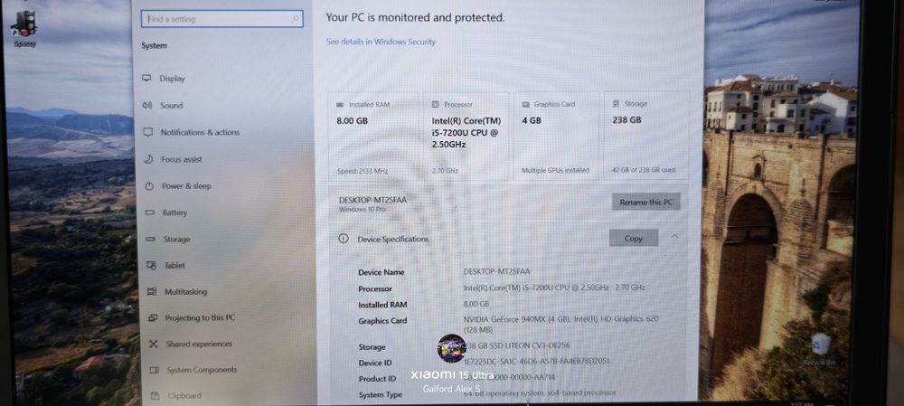 Laptop Lenovo idea pad 510 Multimedia Gaming