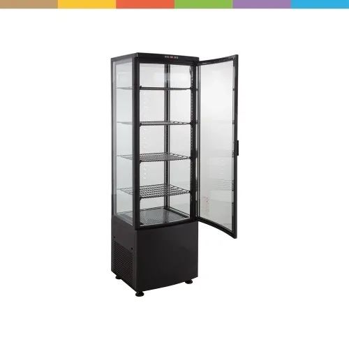 Vitrina frigorifica verticala panoramica MOD PC278L, LED, 52x50x192 cm prajituri/lactate etc