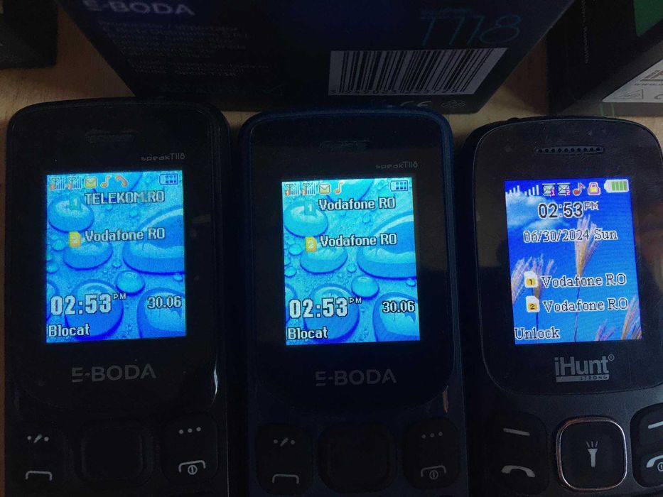 Telefon telefoane dual sim Eboda si Ihunt