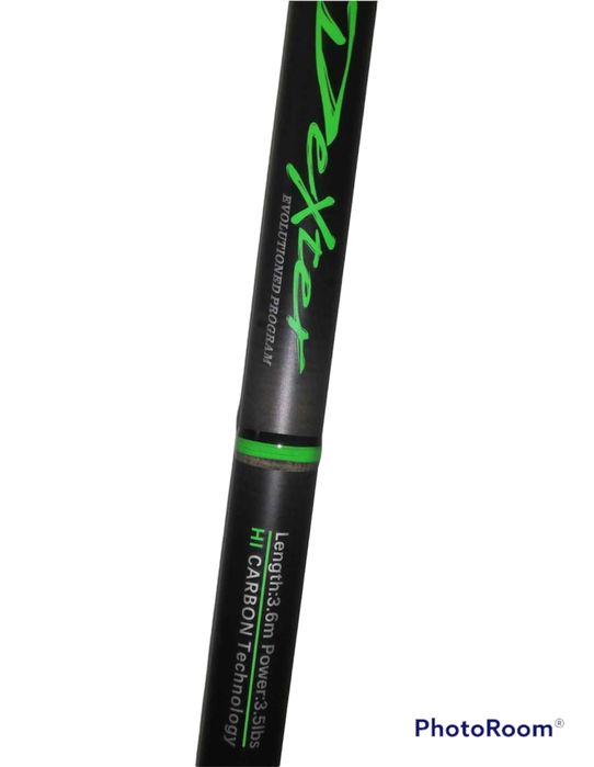 Set 4 Lansete Crap Robinhan Dexter 3.6m 3.75 LBS Carbon %