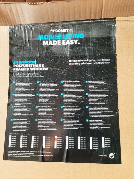 Нов Плъзгащ прозорец Dometic800×450