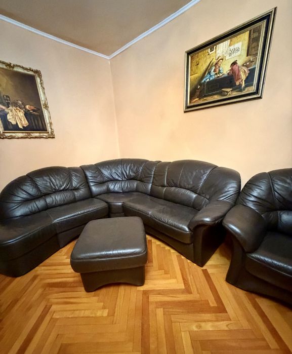 Canapea piele naturala