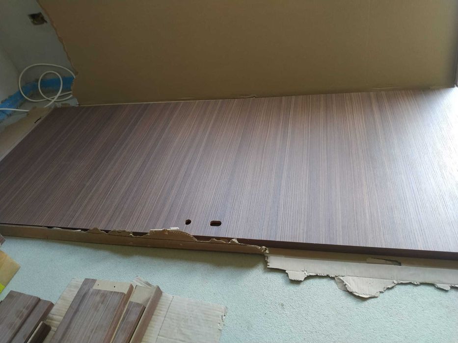 Usi interior pline, Variodor Striped Walnut, nuc noi