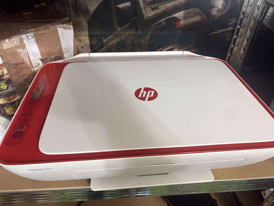 цветен многофункционален мастиленоструен принтер HP DeskJet 2633 All-in-One