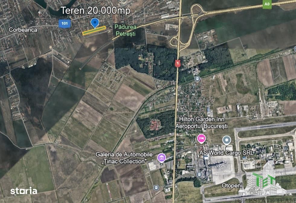 Teren 20.000mp Corbeanca
