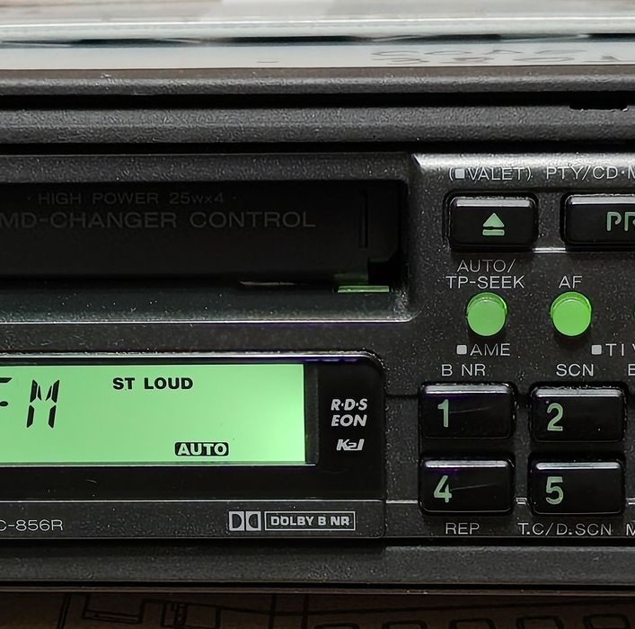 KENWOOD KRC-856R Mask RARITATE Pentru Colecțonari Și Cunoscători!!!