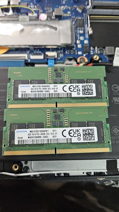 Нова  Samsung 2x8GB RAM DDR5 So-Dimm