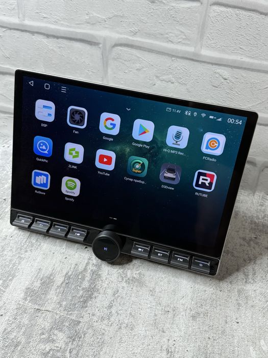 Магнитола 15 андроид 13 дюйм 2К 8 ядер 4/64 сим карта CarPlay янги