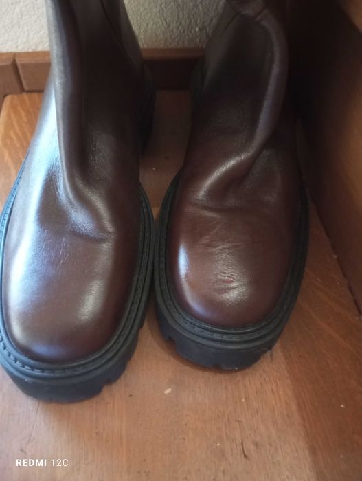 Cizme piele dama  Zara 40