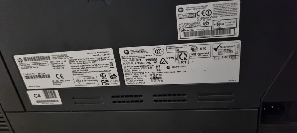 Продаю принтер HP LaserJet Pro 200 color MFP M276.