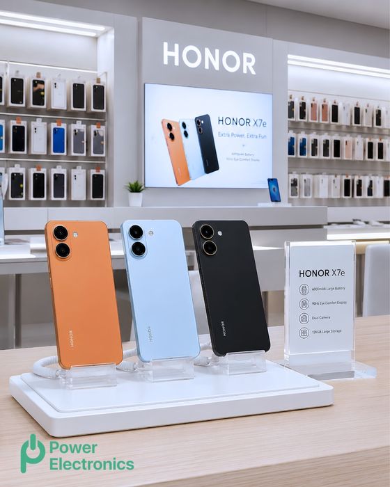 HONOR X7e New Super Aksiya+Garantiya+Dastafka