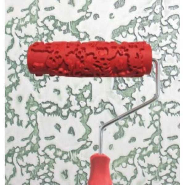 Силиконов валяк за декорация релефен