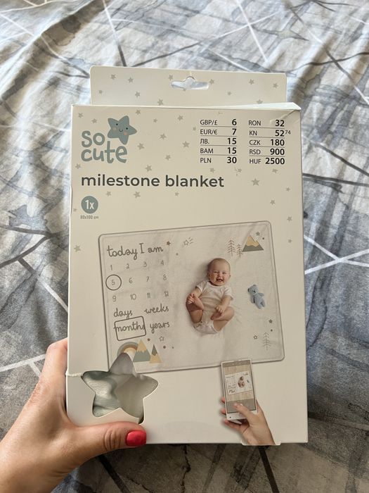 Бебешко килимче за снимки