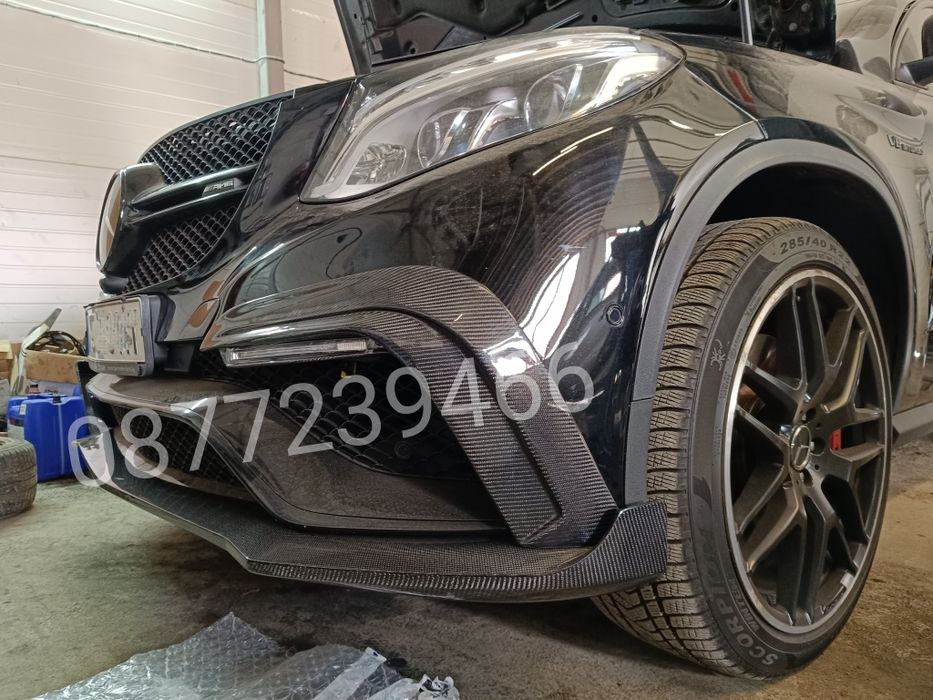 Mercedes AMG GLE W292 Brabus Карбон Пакет лип спойлер накрайници