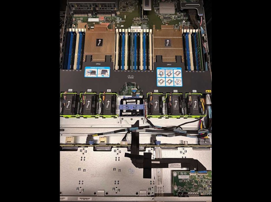 Сървър Cisco C220 M5 2x Gold 6138, 32GB RAM, 4.8TB SAS HDD, Proxmox Xen
