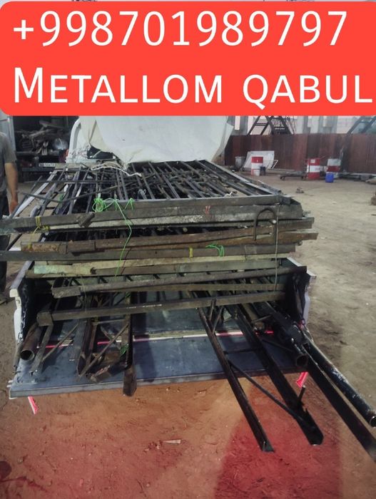 Metallom metalolom olamiz.