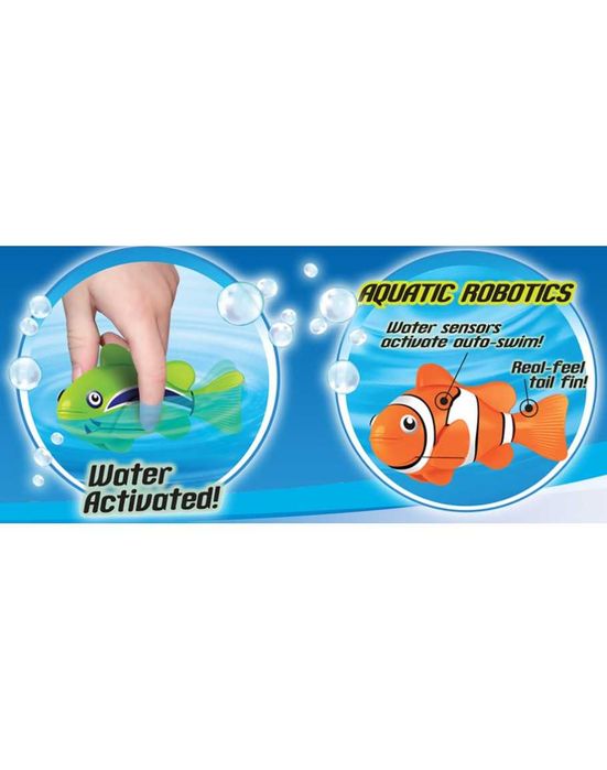 2 броя Робофиш рибка робот, Happy Fish Плуваща робо рибка