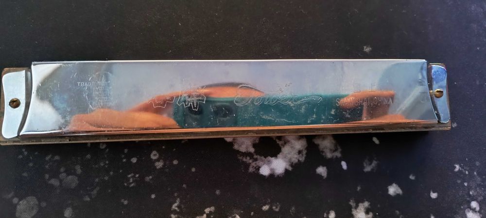 Много стара антикварна хармоника