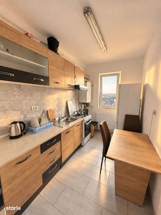 Apartament 2 camere mobilat și utilat loc parcare Chiajna str Soarelui