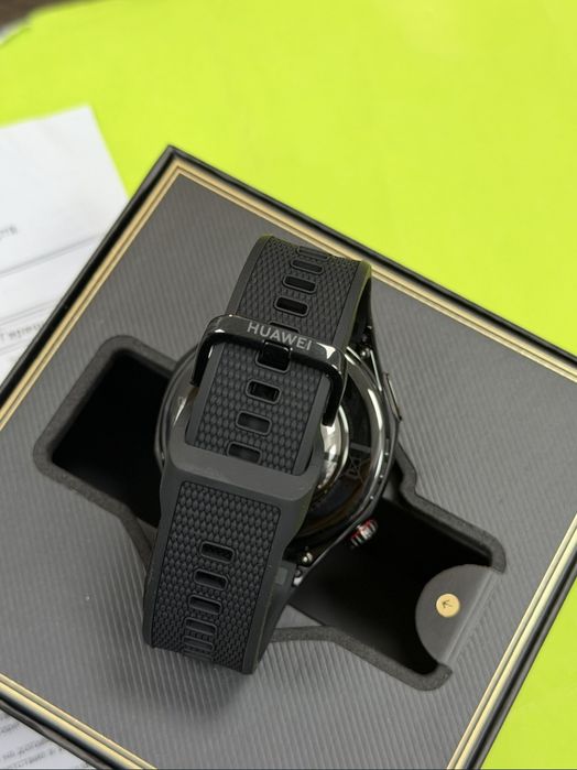 ЧИСТО НОВ 46mm Huawei watch GT 7 Pro Гаранция Yettel 2029г Black Titanium GT7