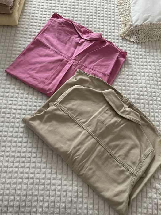 Рубашка и Джинсовая куртка оверсайз