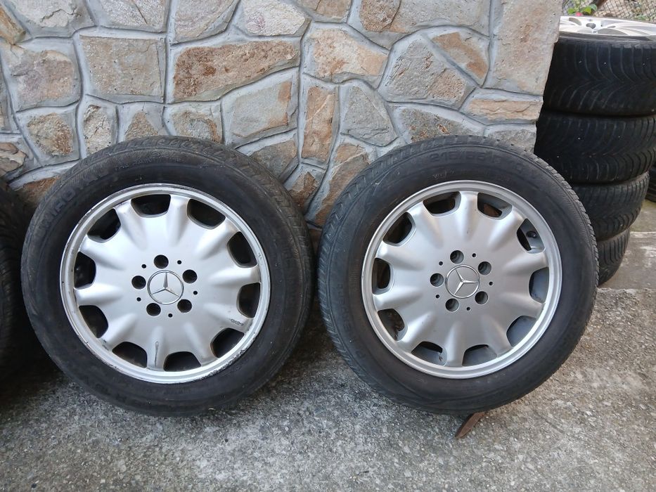 Оригинални Алуминиеви джанти 16цола за Mercedes w210-E-class.w203.w202-c-class.5×112.Vito..124.