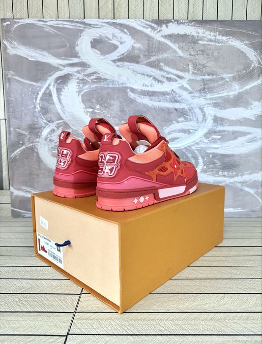 Louis Vuitton Trainers Skate Red