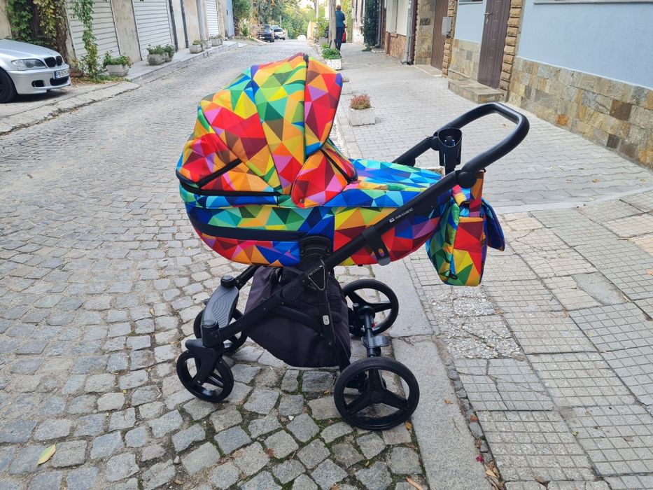 Бебешка количка Adamex Cortina 3в1